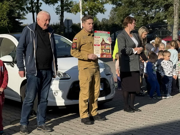 Wizyta Strażaka i Inspektora BHP