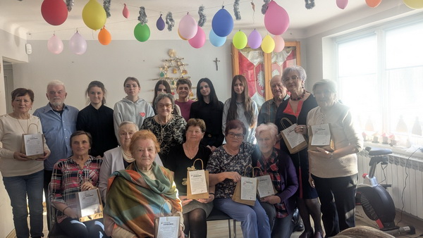 Dzień Babci i Dziadka w Klubie Seniora